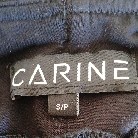 CARINE Black Wide-Leg Pants with Studs - Picture 9 of 9